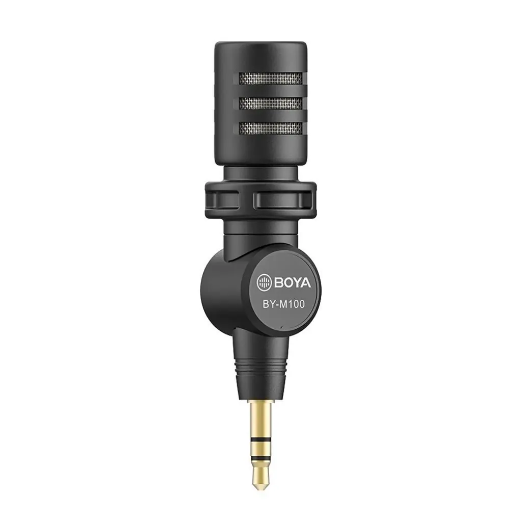Ürün görseli: Boya BY-M100 Kompakt 3.5mm Kamera Mikrofonu