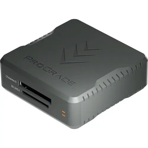 Ürün görseli: ProGrade Digital CFexpress Type B & UHS-II SDXC Dual-Slot USB4 Card Reader