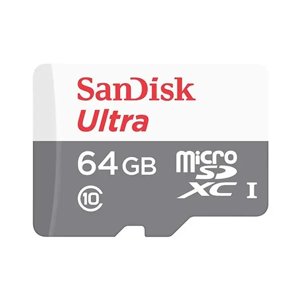 Ürün görseli: 64GB SDSQUNR-064G-GN3MN Ultra microSDXC 64GB 100MB-s Class 10 UHS-I Hafıza Kartı