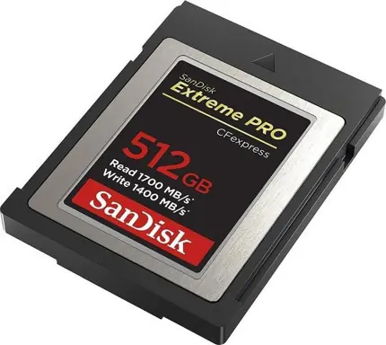 Ürün görseli: SanDisk Extreme Pro 512 GB 1700 MB/s Hafıza Kart SDCFE-512G-GN4NN