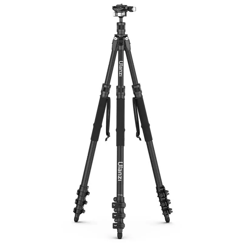Ürün görseli: Ulanzi TT35 Carbon Fiber Yürüyüş Çubuğu Tripod Seti