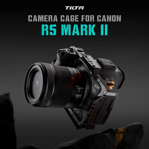Tilta Half Camera Cage for Canon R5 Mark II (Black)