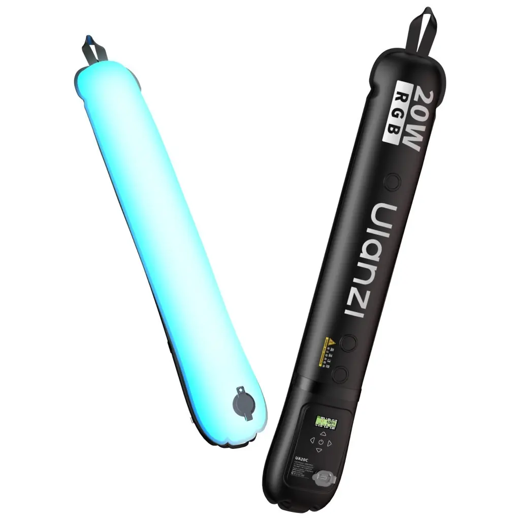 Ürün görseli: Ulanzi UA20C 20W RGB Şişirilebilir Manyetik LED Tüp Işık - L234