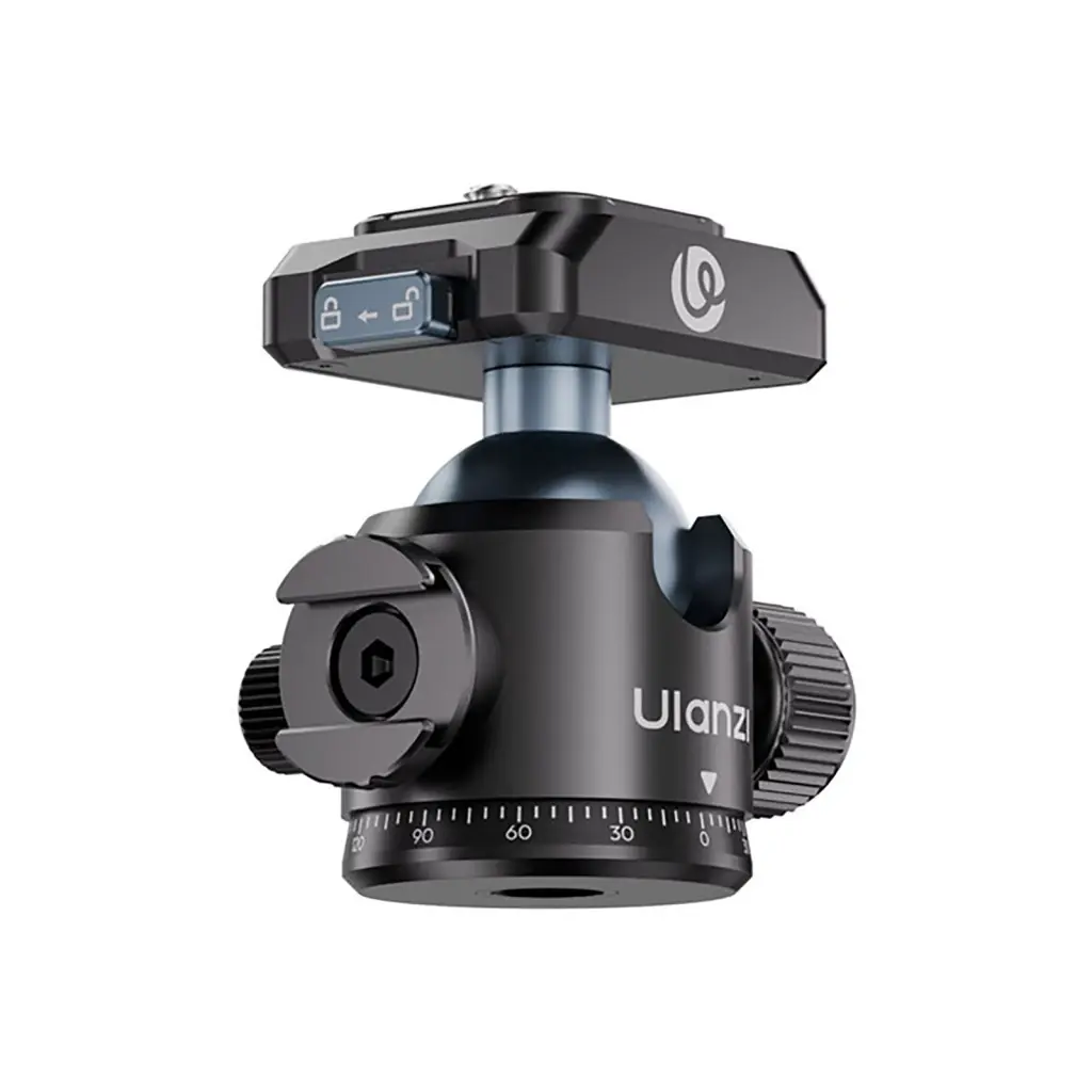 Ürün görseli: Ulanzi T100 UKA Quick Release Ball Head Tripod Başlığı - C062
