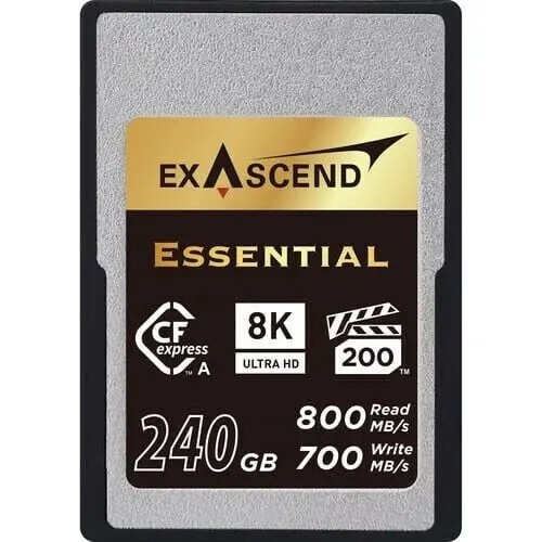 Ürün görseli: Exascend Essential 240GB CF Express Type A