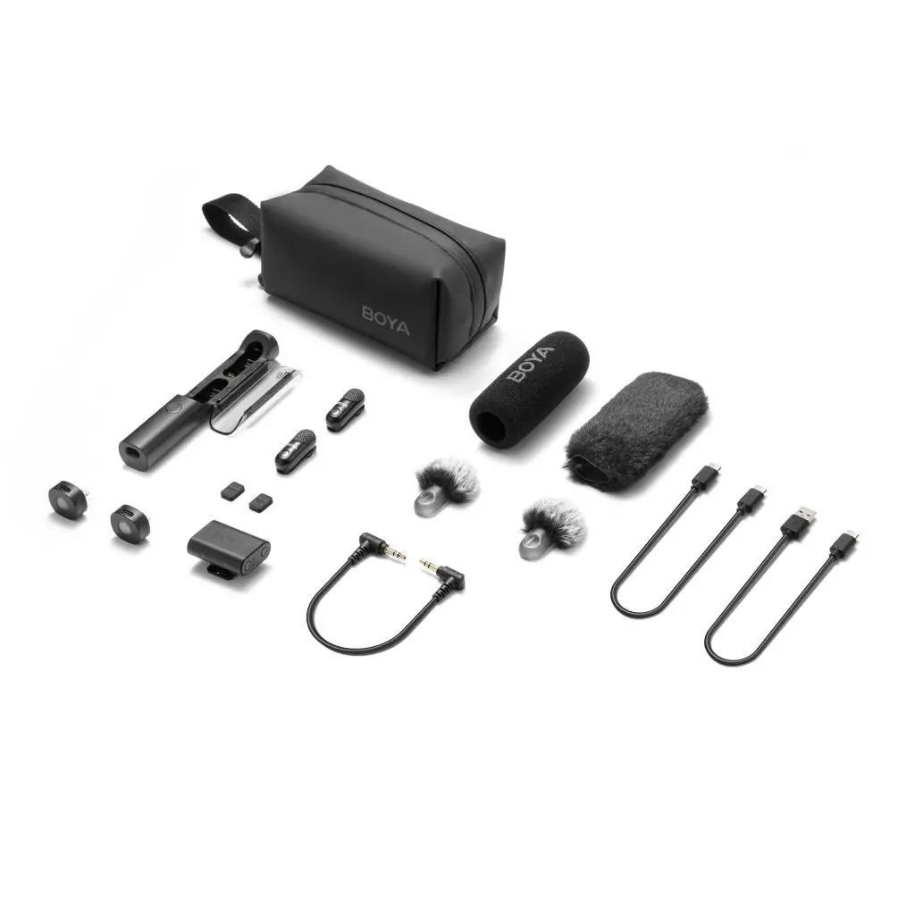 Ürün görseli: BOYA Magic Al-Powered Transformable Mini Wireless Mikrofon - SKU02