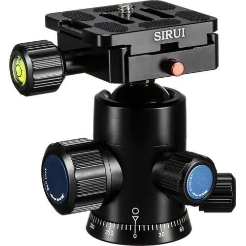 Ürün görseli: Sirui G‑10KX Tripod Kafası – Arca‑Swiss Uyumlu Profesyonel Ball Head