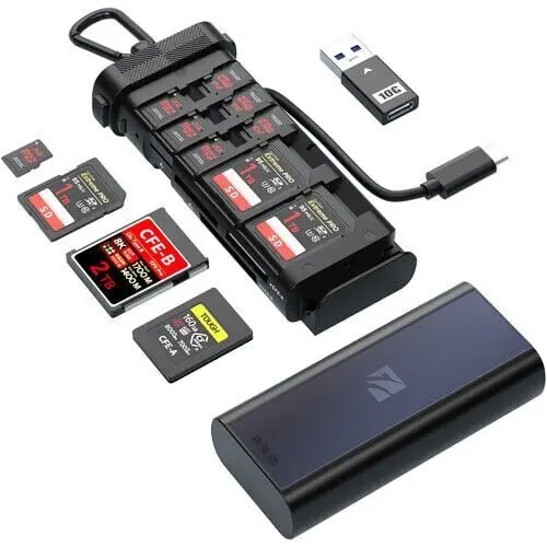 Ürün görseli: Freewell PRO CARD READER CF Express Type A/B, SD, TF COMBO