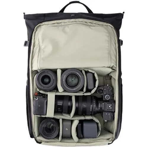PGYTECH OneGo Roamer Tech 18L Sırt Çantası (Matte Black)