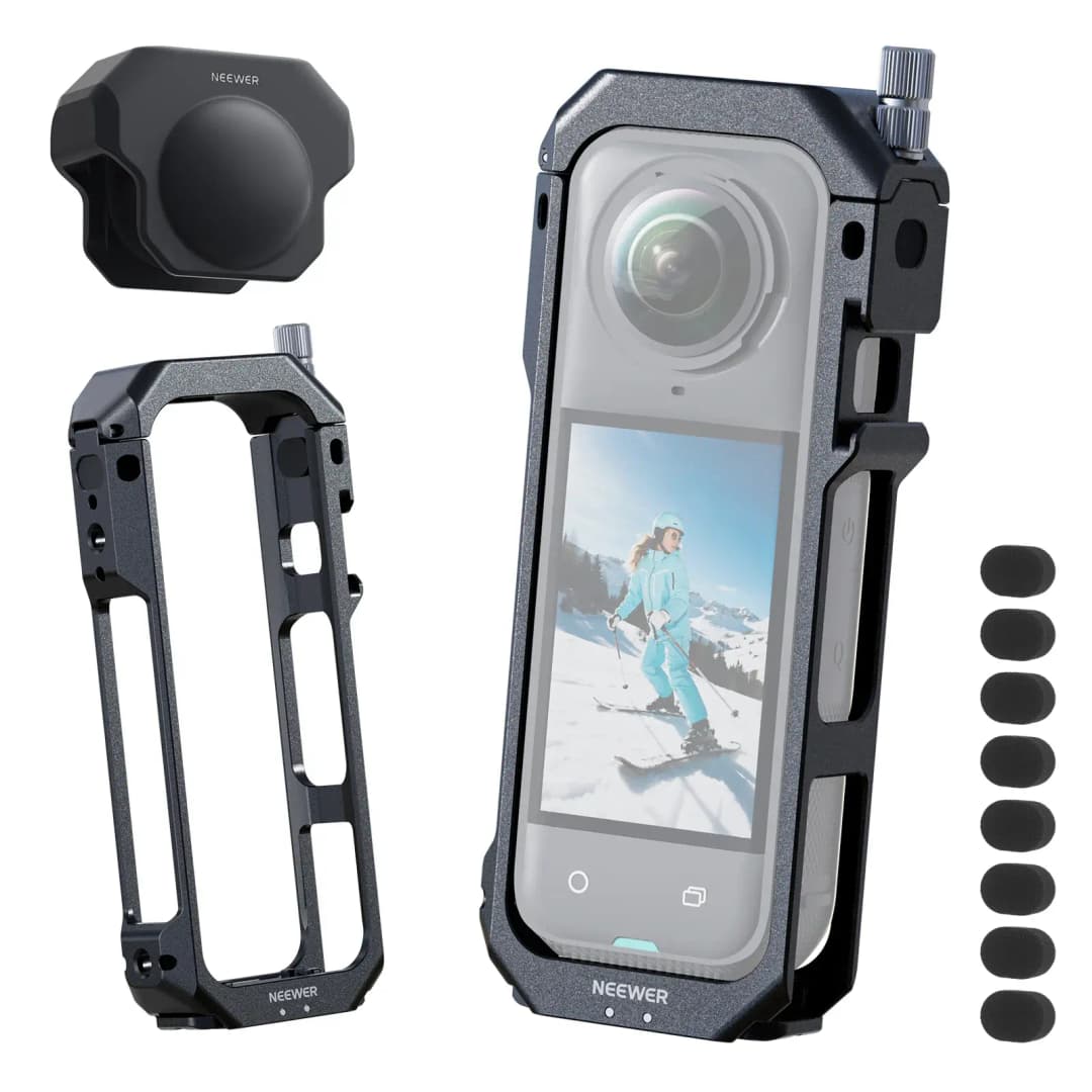 Ürün görseli: Neewer AC033 Insta360 X5 İçin Kamera Kafesi