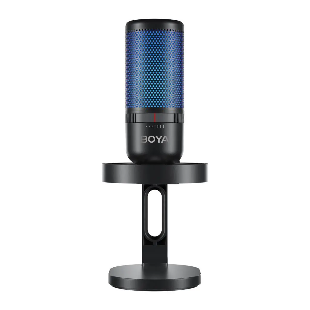 Ürün görseli: Boya K3 RGB Aydınlatmalı Condenser USB Mikrofon