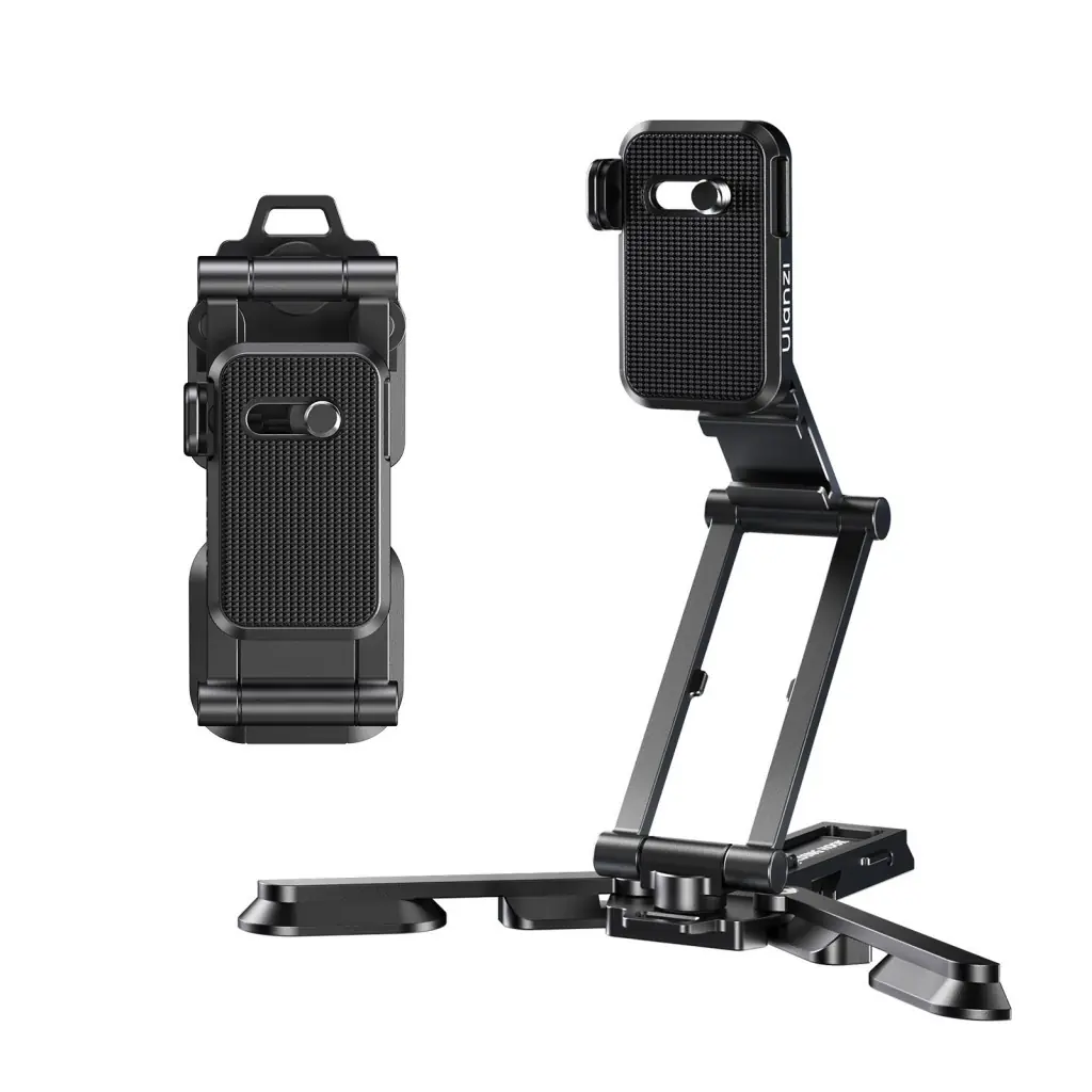 Ürün görseli: Ulanzi CO81 Çok Açılı Profesyonel Kamera Standı ve Masaüstü Tripod - C104