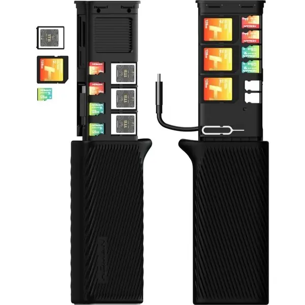 Ürün görseli: Homan Cfexpress Type A & Sd Card Reader, Usb3.2 Gen 2 10GBPS (Siyah)