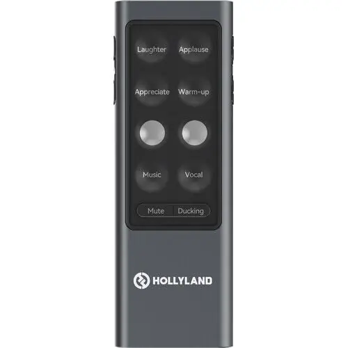 Hollyland MELO P1 Combo Kablosuz El Mikrofon Seti (Siyah)