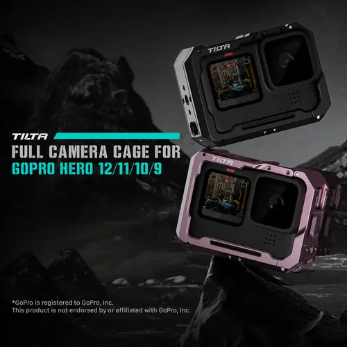 Tilta GoPro Hero 12/11/10/9 Titanyum Gri Kamera Kafesi