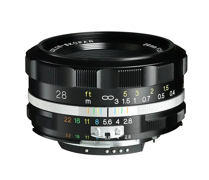 Ürün görseli: Voigtländer Color-Skopar 28mm F2.8 SLIIs AIS Nikon F Mount Lens (Siyah)