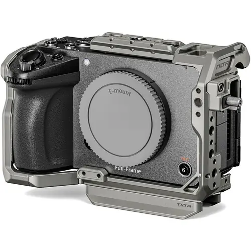 Ürün görseli: Sony FX5 Uyumlu Profesyonel Kamera Kafesi (Titanyum Grey)