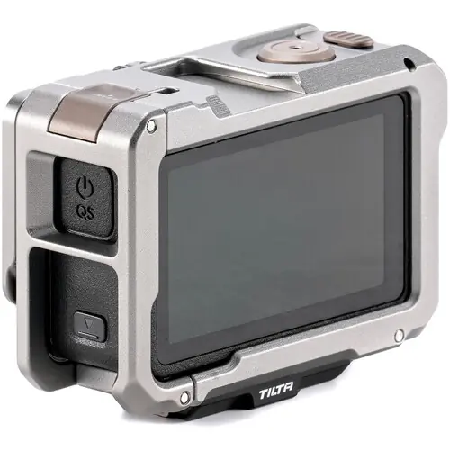 Tilta Camera Cage For Dji Osmo Action 5 Pro Base Kit Titanium Gray (Titanyum Gri)