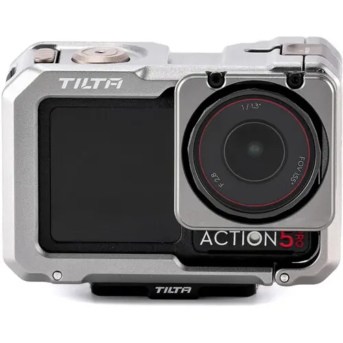 Tilta Camera Cage For Dji Osmo Action 5 Pro Base Kit Titanium Gray (Titanyum Gri)