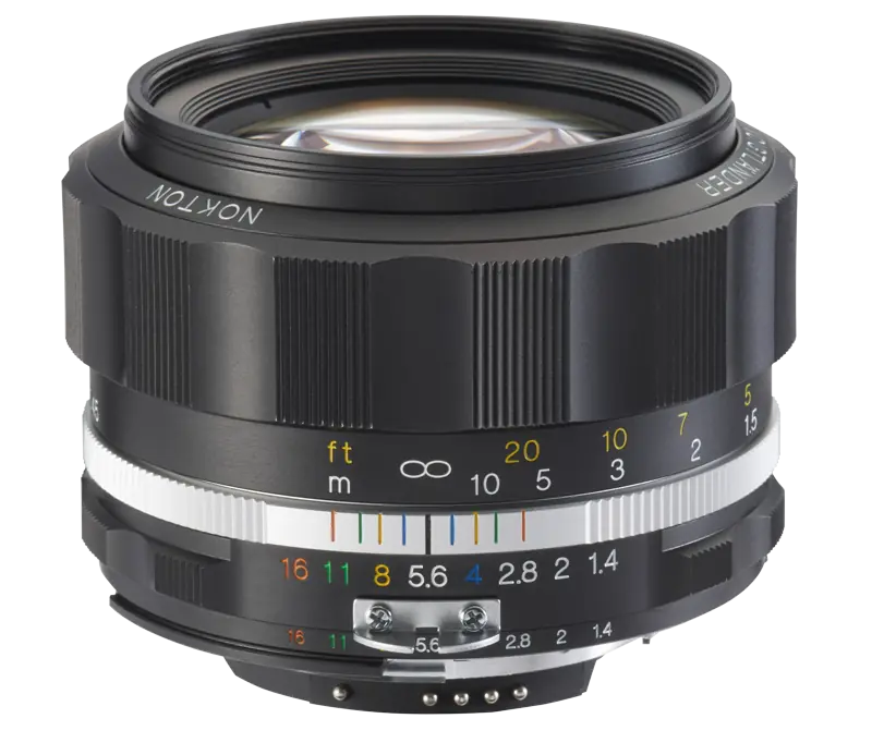 Ürün görseli: Voigtländer Nokton 58mm F1.4 SL-II S Nikon AIS F Mount (Siyah)