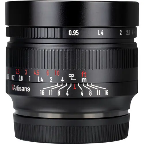 7ARTISANS 50MM F/0.95 R MOUNT MF APS-C LENS