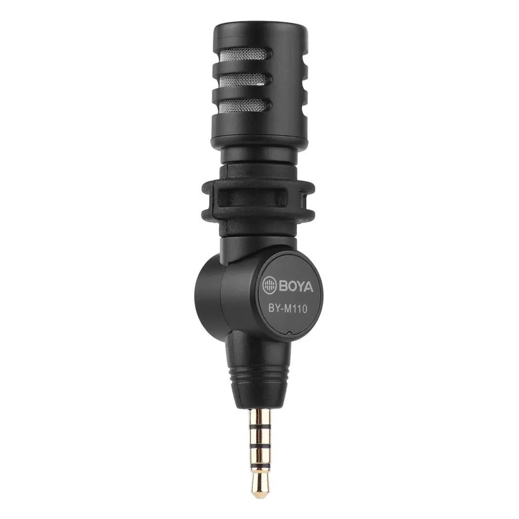 Ürün görseli: Boya BY-M110 Kompakt 3.5mm Telefon Mikrofonu
