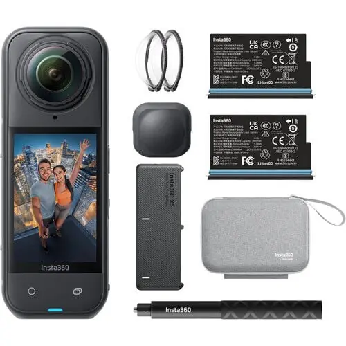 Ürün görseli: INSTA360 X5 8K 360 ACTION CAM ESSENTIALS BUNDLE