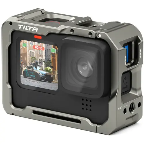 Ürün görseli: Tilta GoPro Hero 12/11/10/9 Titanyum Gri Kamera Kafesi