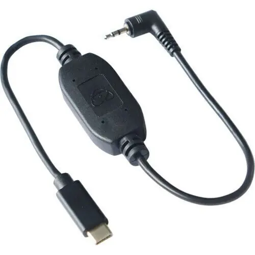 Ürün görseli: Atomos ATOMCAB018 – USB-C’den Seri (2.5mm TRS) Kalibrasyon ve Kontrol Kablosu