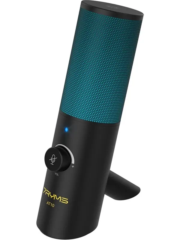 7ryms AT10 Rgb Kardioid Kondenser Mikrofonu Siyah