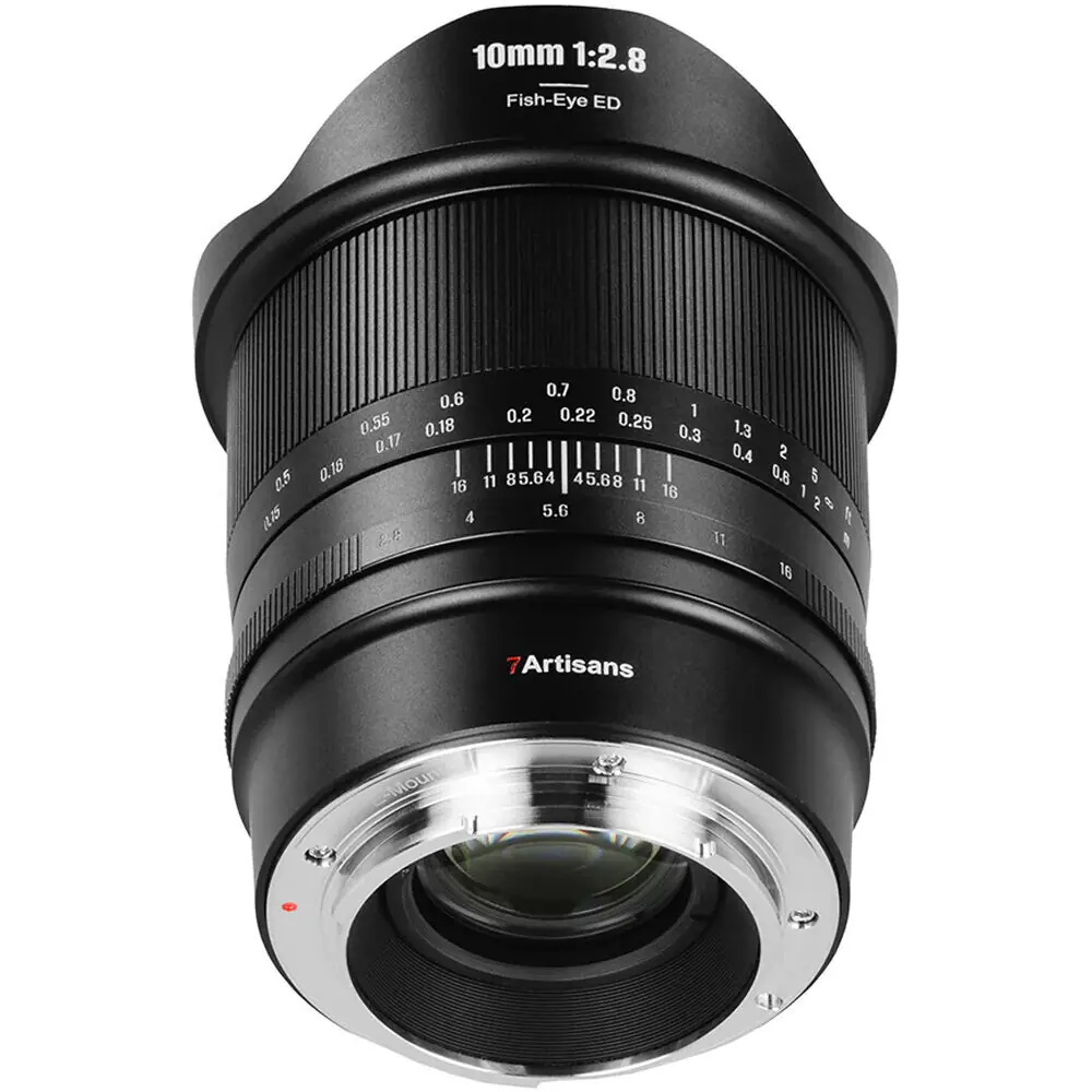 7ARTISANS MF 10MM F/2.8 MARK II FULL FRAME R MOUNT SİYAH