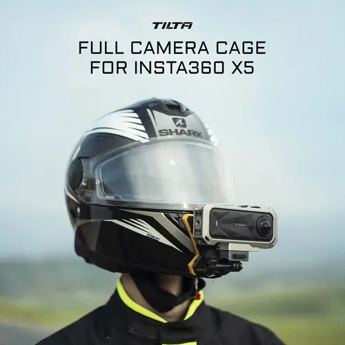 Tilta INSTA360 X5 Full Kamera Kafesi (Titanium Gray) – Profesyonel Kamera Kafesi