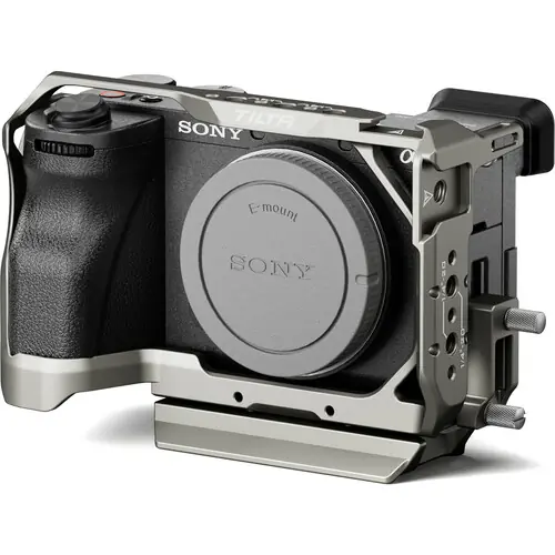 Ürün görseli: Tilta Sony A6700 Titanium Gray Kamera Kafesi (TA-T54-FCC-TG)