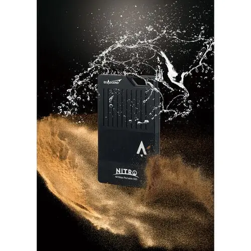 Exascend Nitro Portable SSD USB4 Black 4TB
