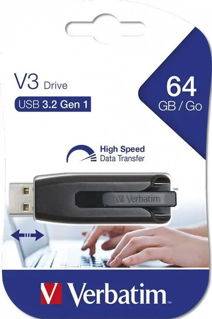 Ürün görseli: Verbatim 64GB USB 3.2 Store N Go V3 Flash Bellek