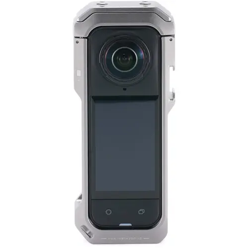 Ürün görseli: Tilta INSTA360 X5 Full Kamera Kafesi (Titanium Gray) – Profesyonel Kamera Kafesi