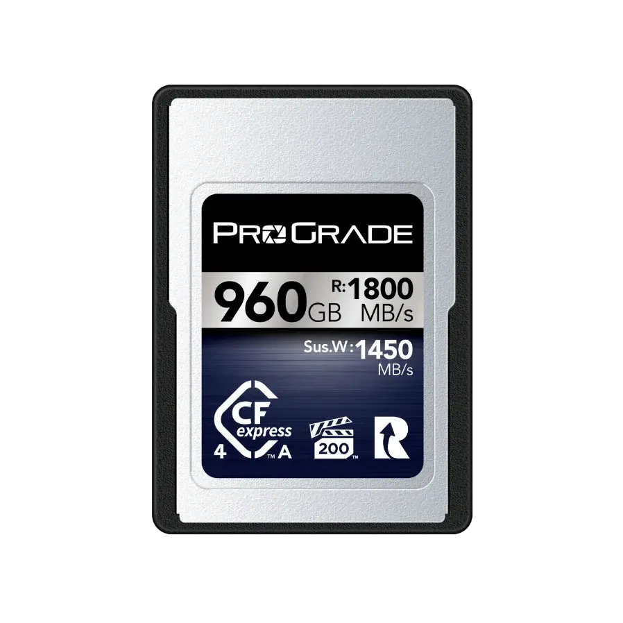 Ürün görseli: ProGrade Digital 960GB CFexpress 4.0 Iridium Type A Hafıza Kartı