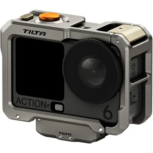 Ürün görseli: Tilta Camera Cage for DJI Osmo Action 6 Base Kit – Titanium Gray (TA-T95-A-TG)